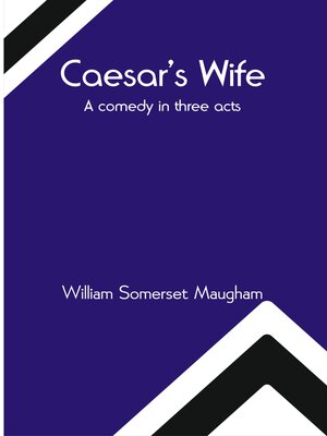 cover image of Caesar's Wife